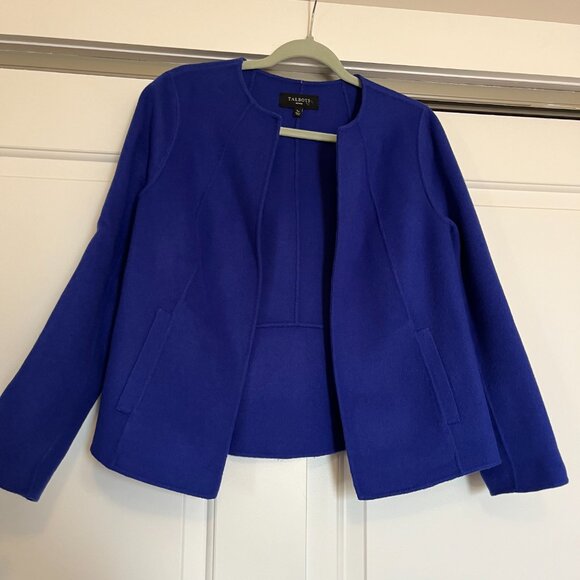 Cobalt Blue Wool Blazer - Picture 2 of 6